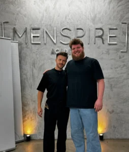 John Drimmie at Menspire Academy barber education and training